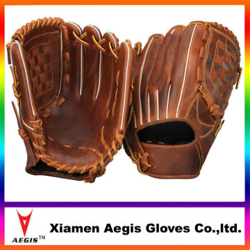 brown genuine kip leather baseball gloves,leather baseball gloves