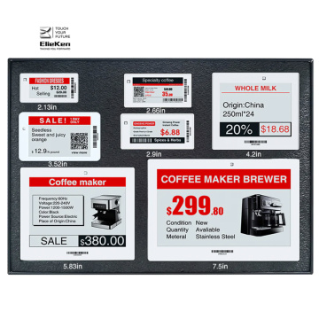 NFC Digital Price Label E Label Shelf