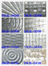 Silver white capiz shell mosaic tiles capiz mother of pearl oyster