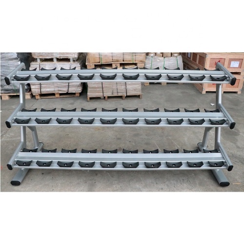 Commercial Dumbbell Set Weight Rack 3 layer