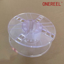 3D Filament Empty Clear Transparent Plastic Spool