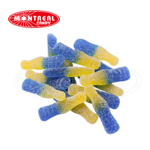 Lemon Soda Gummy Halal Sour Candy Bottle
