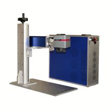 Fiber laser marking devices for metal