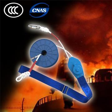 Lifesaving fire escape descent rescue device with bearing weight 100kgs