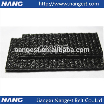 baggage handing black conveyor belt