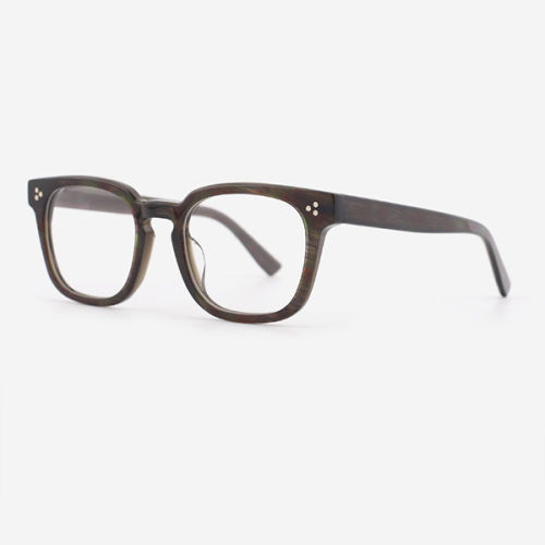 Classic Rectangle Acetate Unisex Optical Frames 23A3090