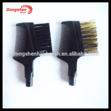 cosmetic eyebrow and comb brush