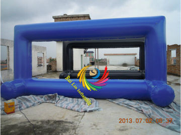 RL Blue Inflatable Billboard for Advertising Inflatable Movie Billboard