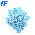 Fashion designer plastic press ring snap button