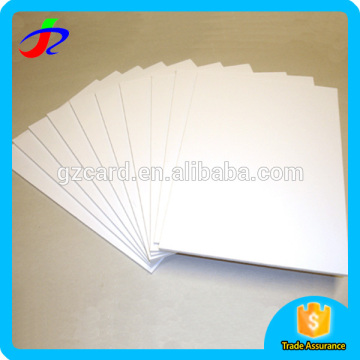 credit card size blank pvc card printing service