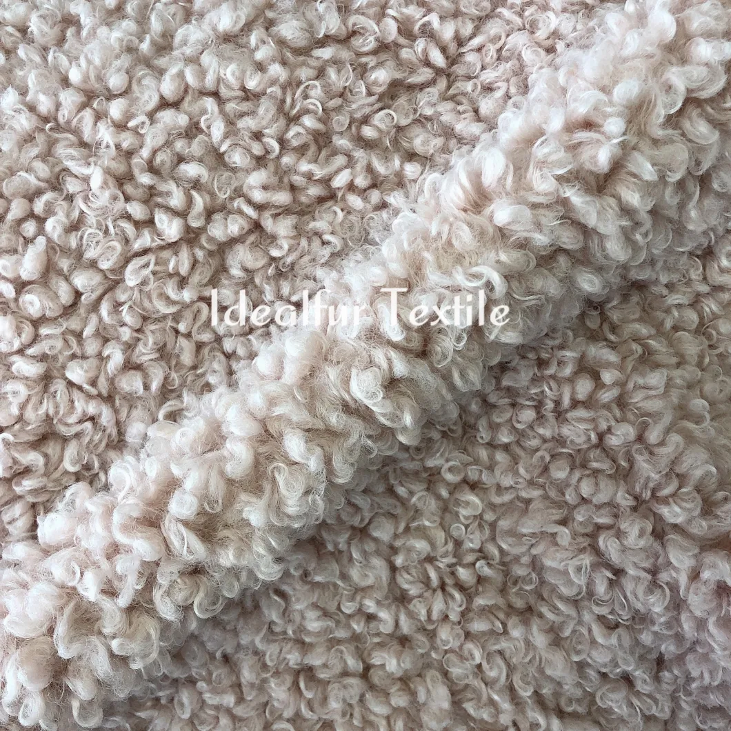 Curly Soft Imitation Lambs Wool Fur/Sherpa Fur