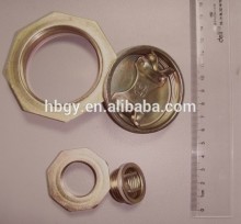 200L steel drum accessories 7cm &3.5cm flange and bungs