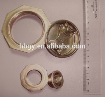 200L steel drum accessories 7cm &3.5cm flange and bungs