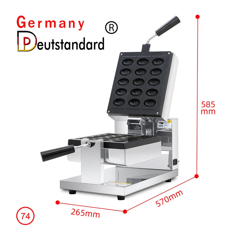 Eierwaffeleisen eiförmige Waffelmaschine