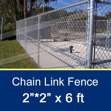 Good Price Galvanized Wire Chain Link Fence 50x50mm/60x60mm