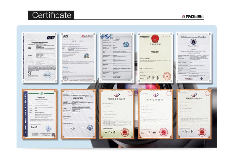 rigeba Hot selling P 4.81 outdoor led video interactive floor led dance floor panels