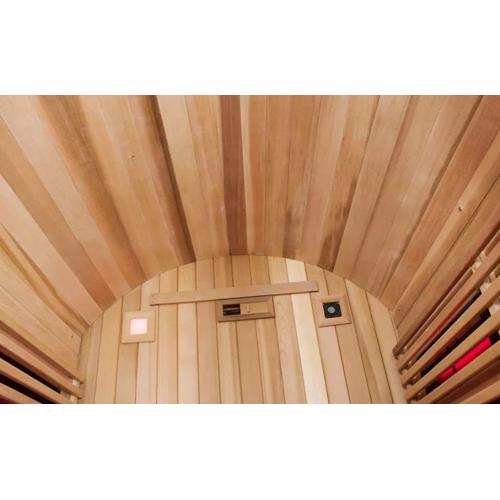 Barrel Infrared Sauna New Style Sauna Barrel Cedar Wood Outdoor Sauna