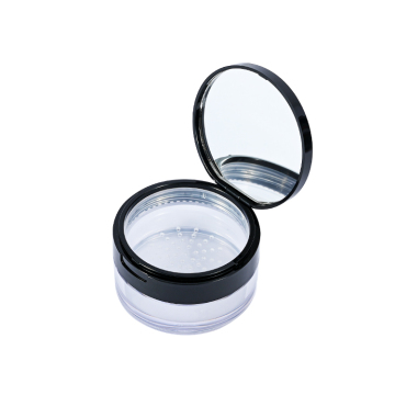 Concise Loose Powder Compact Case