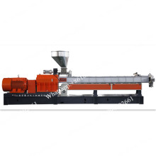 Parallel twin screw extruder for plastic