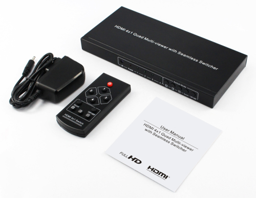 Controle Remoto Hdmi Switch (4x1 Hdmi Switch) Hdmi Splitter