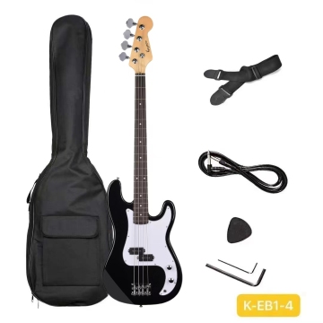 Kaysen 4 Strings Bass Guitar Set With Accessories