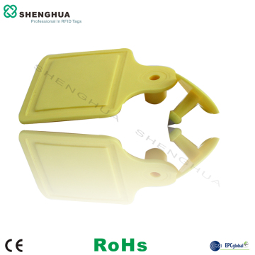 Size for OX RFID Yellow Ear Tag