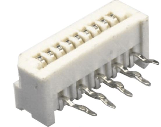 Ángulo recto de inmersión del conector FPC FFC de 1,25 mm