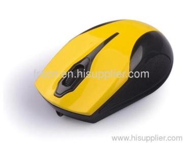 3d Optical Yellow Color Usb Cable Mouse?