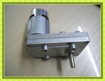 24V 90 degree square geared dc motor with low rpm high torque