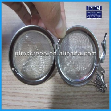 STAINLESS STEEL MESH TEA BALL WITH CHAIN