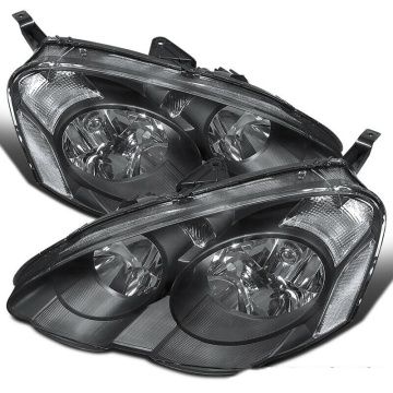 Auto Headlamp for Acura RSX 2002-2004 Black Headlamp