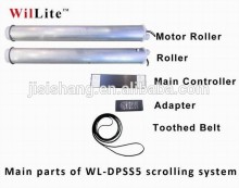 Digital programcontrol scrolling system of light box