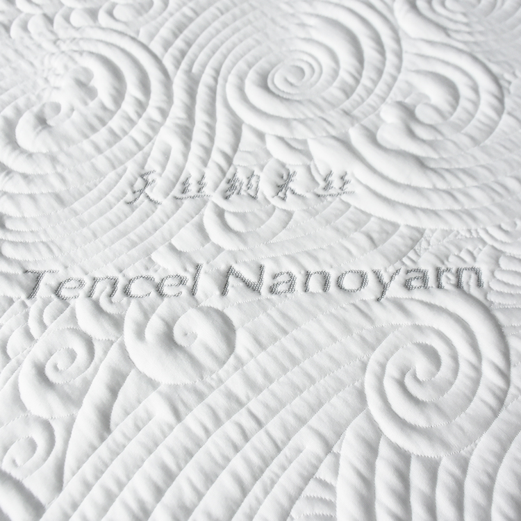 Comfort & Smooth Tencel Nano Yarn Knitted Jacquard Mattress Fabric