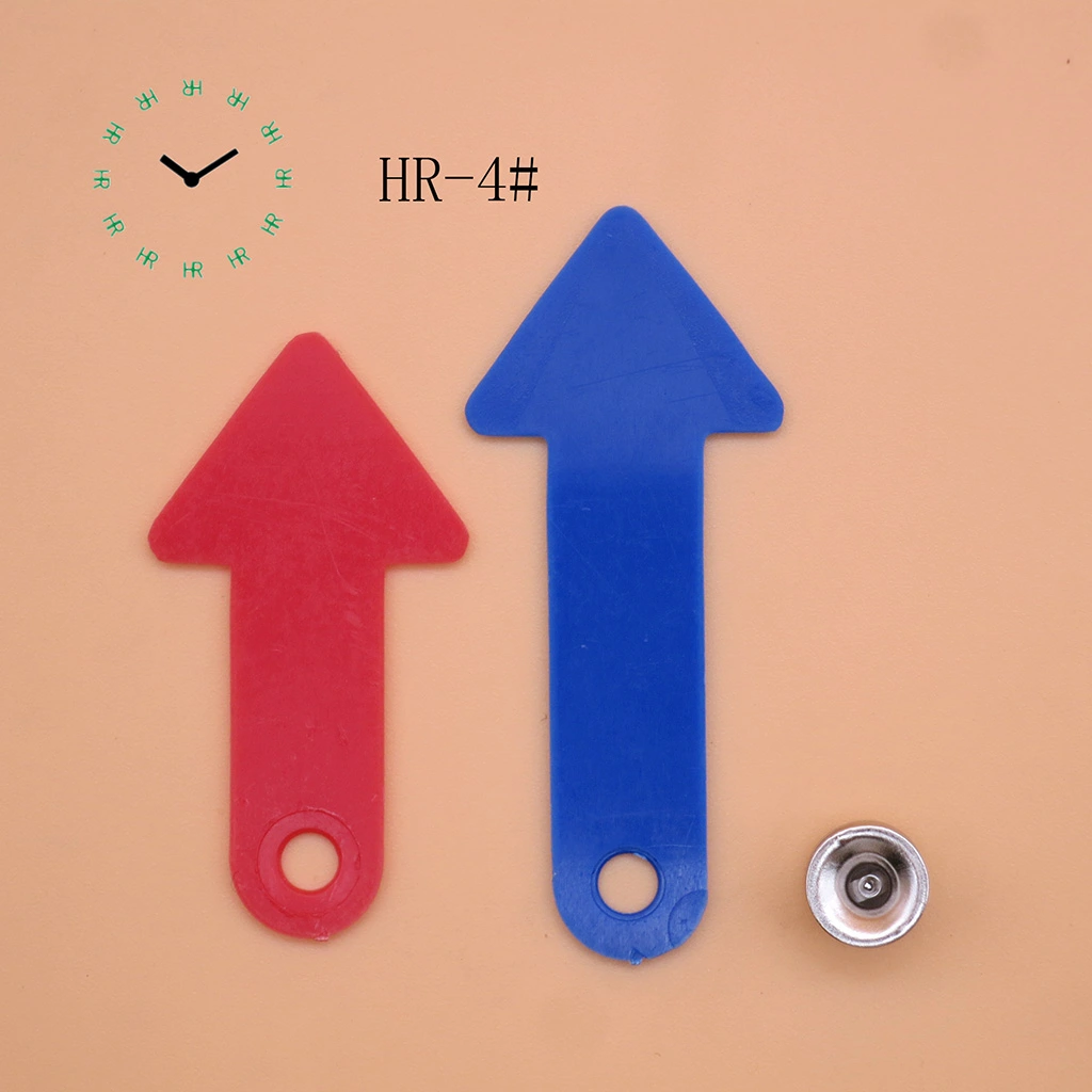 High Quality Hr-4 Red and Blue Plastic Clock Hand