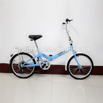 20 inch blue Folded bicycle/folding bike 20