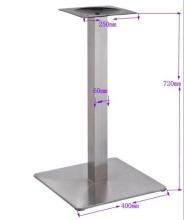 Table Base Restaurant Stainless Steel Table Base 400x400xH720mm Stainless steel base