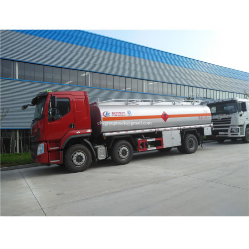 Camion citerne en acier inoxydable de 18000 litres de carburant