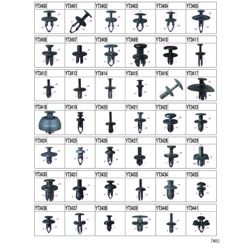 Auto Car Panel Plastic Clip - All Types of Auto Fasten Retainer Clips