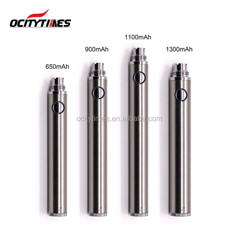 OEM Color/Logo cbd vaporizer batttery Ego/Evod 650/900mah 510 thread electronic cigarette