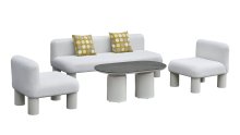 Morris Sofa Set with Upholstered Comfort