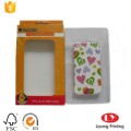 hanging paper phone packaging box with window