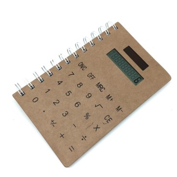 Spiral Notebook with Calculator,Back to School Notebook