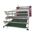 Drum style rotating Roller heat transfer machine