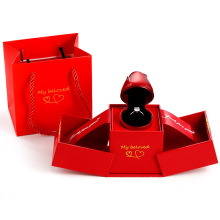 Enchanted Rose Jewelry Boxes - Trending Rose Shaped Necklace and Ring Boxes in Stock
