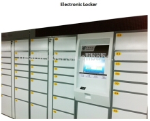 Airport Luggage Storage Pincode Electronic Locker