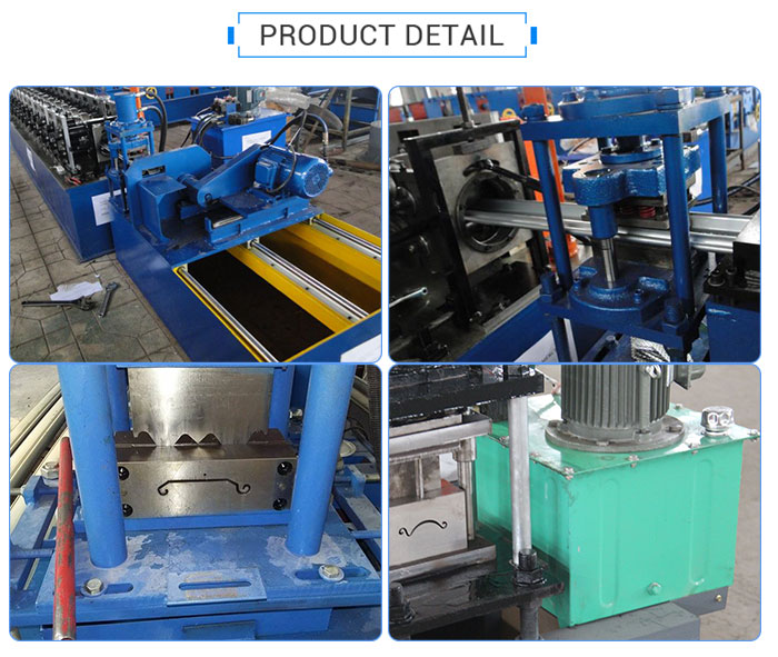 China Door Frame Rolling Shutter Roll Forming Machine For Sale