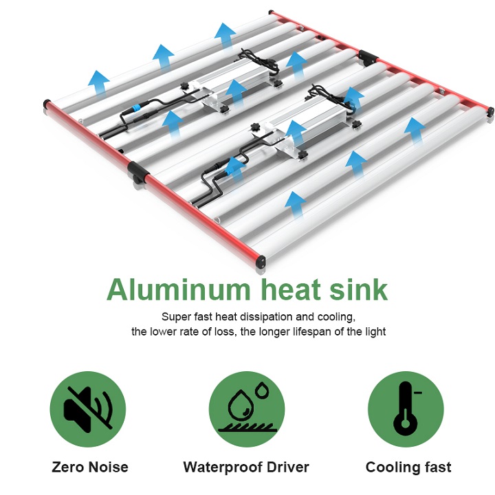 Hidroponik ticari 1000W ışık büyümek