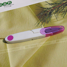 plastic stainless steel scissors portable cross stitch forfex scissors with cover cutting tools scissors for cutting