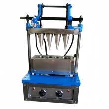 Industrial Machine for Producing Waffle Sugar Ice Cream Waffle Cones