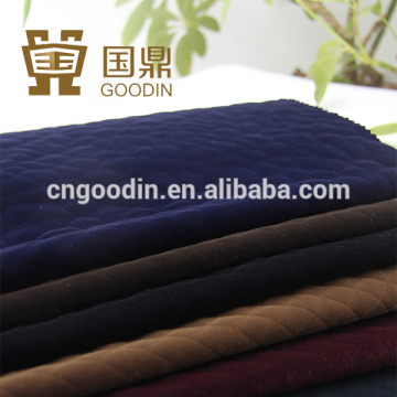 STOCK TEXTILE JACQUARD FLOCKING WITH STONE PATTERN